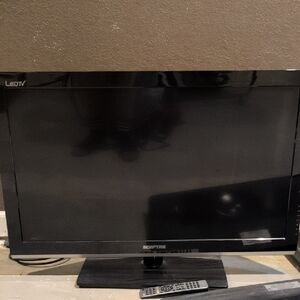 Modern Black External Monitor with Glossy Finish
